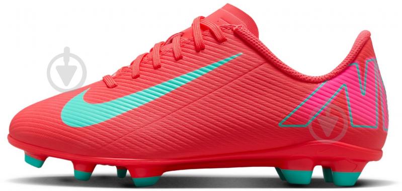 Бутсы Nike Jr. Mercurial Vapor 16 Club FQ8286-800 р.37,5 розовый - фото 3 Бутсы Nike Jr. Mercurial Vapor 16 Club FQ8286-800 р.37,5 розовый - фото 3