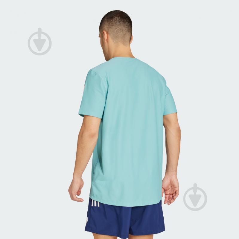 Футболка Adidas OTR B TEE JX2211 р.XL бірюзовий - фото 2 Футболка Adidas OTR B TEE JX2211 р.XL бірюзовий - фото 2