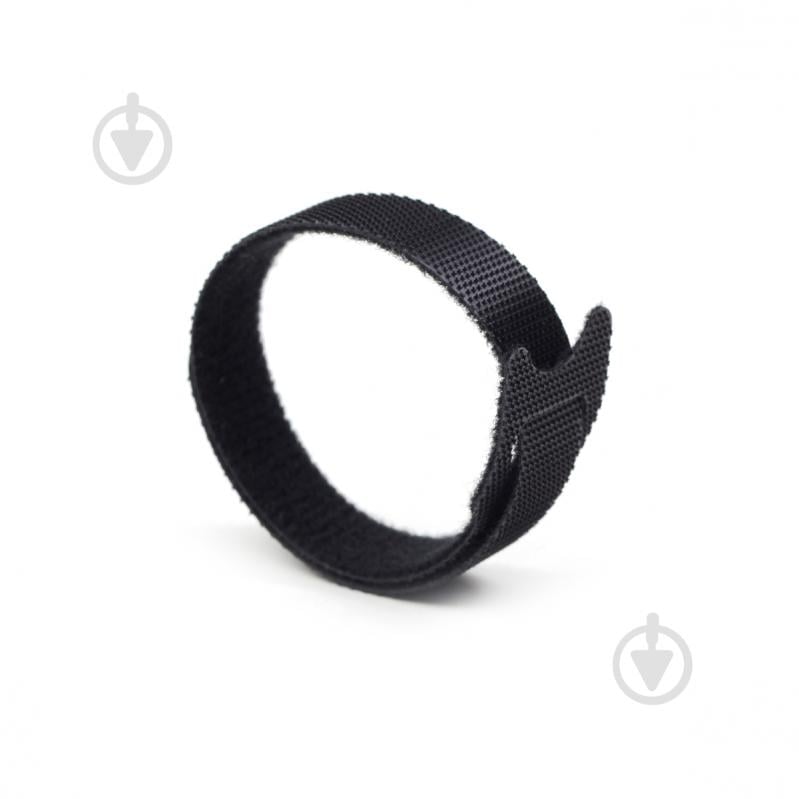 Хомут-липучка Cablexpert VT-210x12, 210 x 12 мм, 100 шт. чорний - фото 1 Хомут-липучка Cablexpert VT-210x12, 210 x 12 мм, 100 шт. чорний - фото 1