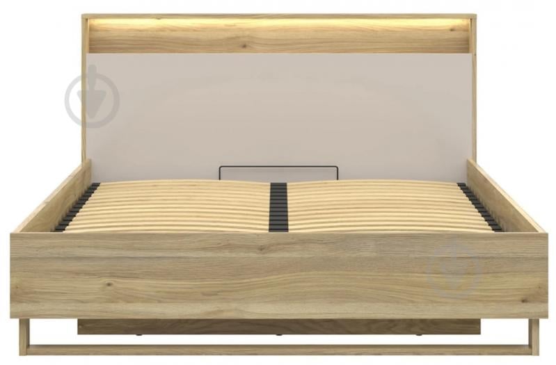 Кровать BRW 160 DALVA 160x200 см дуб маувелла/кашемир - фото 2 Кровать BRW 160 DALVA 160x200 см дуб маувелла/кашемир - фото 2