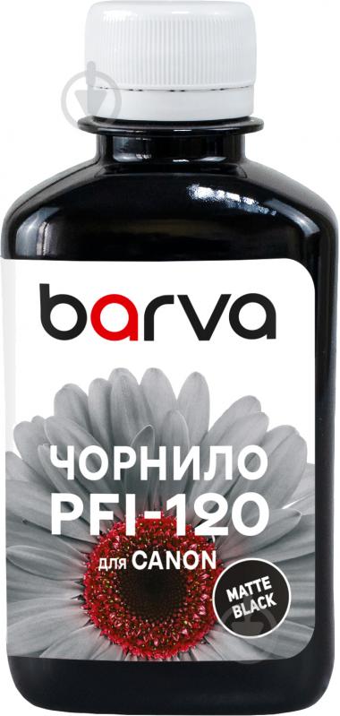 Чорнило Barva для Canon PFI-120/710 MBK спеціальне 180 мл I-BARE-C120-180-MB matte black - фото 1