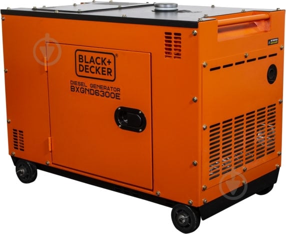 Генератор дизельный Black+Decker BXGND6300E 6 кВт / 6,3 кВт 230 В 6813624 - фото 7 Генератор дизельный Black+Decker BXGND6300E 6 кВт / 6,3 кВт 230 В 6813624 - фото 7