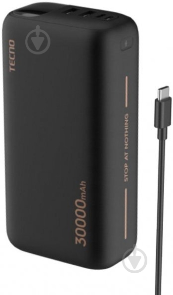 Повербанк Tecno 30000 mAh black (TPB-P302) - фото 1