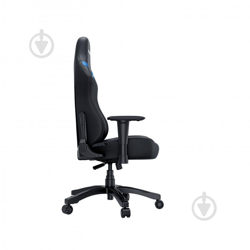 Кресло игровое Anda Seat Luna Color Size L Black/Blue PVC черно-голубой - фото 9