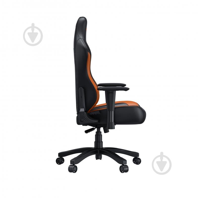 Кресло игровое Anda Seat Luna Color Size L Black/Orange PVC черно-оранжевый - фото 9