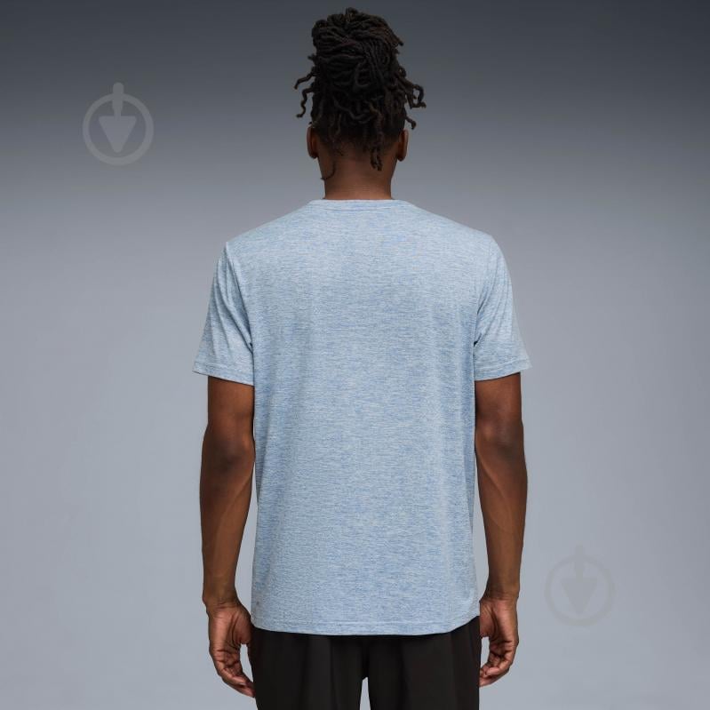 Футболка Puma TAD ESSENTIALS HEATHER CAT Tee (CF small cat) 52592034 р.S синій - фото 2 Футболка Puma TAD ESSENTIALS HEATHER CAT Tee (CF small cat) 52592034 р.S синій - фото 2