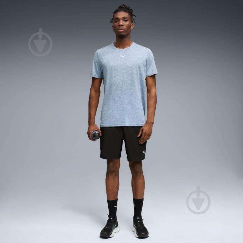 Футболка Puma TAD ESSENTIALS HEATHER CAT Tee (CF small cat) 52592034 р.S синій - фото 3 Футболка Puma TAD ESSENTIALS HEATHER CAT Tee (CF small cat) 52592034 р.S синій - фото 3