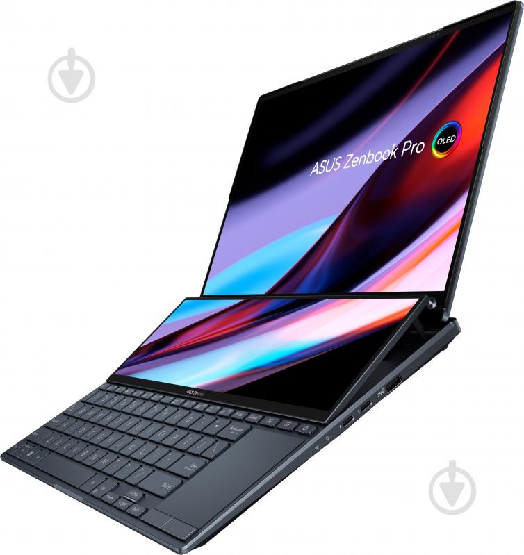 Ноутбук Asus Zenbook Pro 14 Duo OLED UX8402VV-P1046 14,5" (90NB1172-M002V0) tech black - фото 8