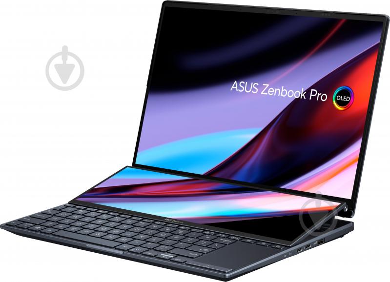 Ноутбук Asus Zenbook Pro 14 Duo OLED UX8402VV-P1046 14,5" (90NB1172-M002V0) tech black - фото 14