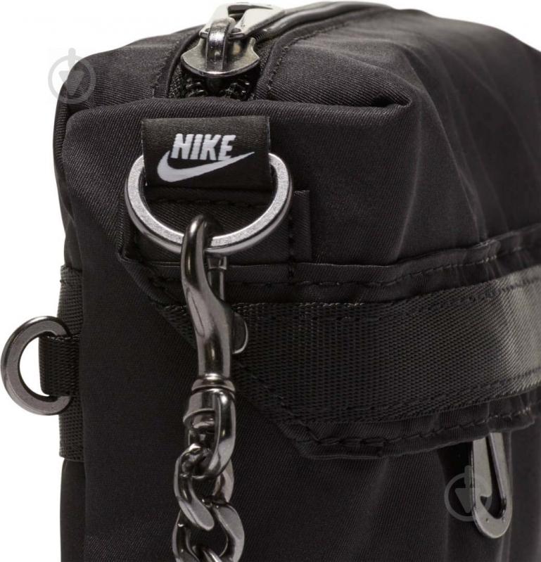 Сумка женская Nike W Nsw Futura Luxe Crossbody CW9304-010 черный - фото 6