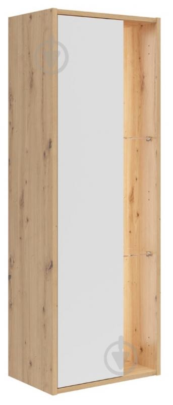 Стелаж BRW GAP 1д 1400х470х370 мм дуб артізан/білий (S572-SFW1D-DASN/BI-FMIX70-KPL01) - фото 1 Стелаж BRW GAP 1д 1400х470х370 мм дуб артізан/білий (S572-SFW1D-DASN/BI-FMIX70-KPL01) - фото 1