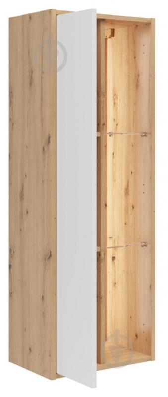 Стелаж BRW GAP 1д 1400х470х370 мм дуб артізан/білий (S572-SFW1D-DASN/BI-FMIX70-KPL01) - фото 6 Стелаж BRW GAP 1д 1400х470х370 мм дуб артізан/білий (S572-SFW1D-DASN/BI-FMIX70-KPL01) - фото 6