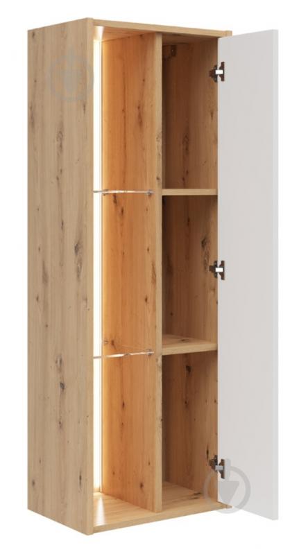 Стелаж BRW GAP 1д 1400х470х370 мм дуб артізан/білий (S572-SFW1D-DASN/BI-FMIX70-KPL01) - фото 5 Стелаж BRW GAP 1д 1400х470х370 мм дуб артізан/білий (S572-SFW1D-DASN/BI-FMIX70-KPL01) - фото 5