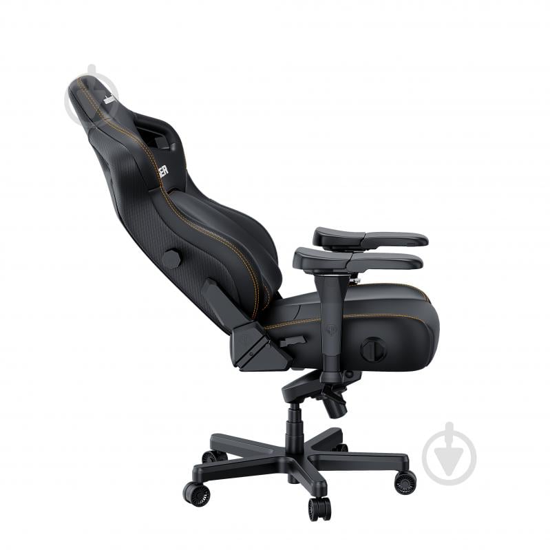 Кресло игровое Anda Seat Kaiser 4 Size XL Black Premium PV/C черный - фото 9