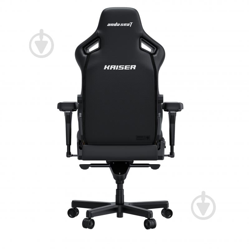 Кресло игровое Anda Seat Kaiser 4 Size XL Black Premium PV/C черный - фото 6