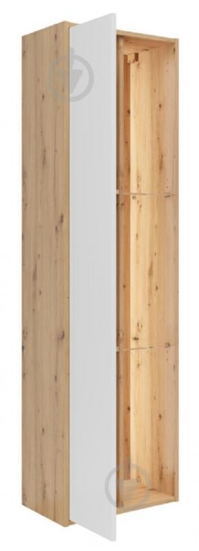 Стелаж BRW GAP 1д 1900х520х370 мм дуб артізан/білий (S572-SFW1D_A-DASN/BI-FMIX70-KPL01) - фото 4 Стелаж BRW GAP 1д 1900х520х370 мм дуб артізан/білий (S572-SFW1D_A-DASN/BI-FMIX70-KPL01) - фото 4