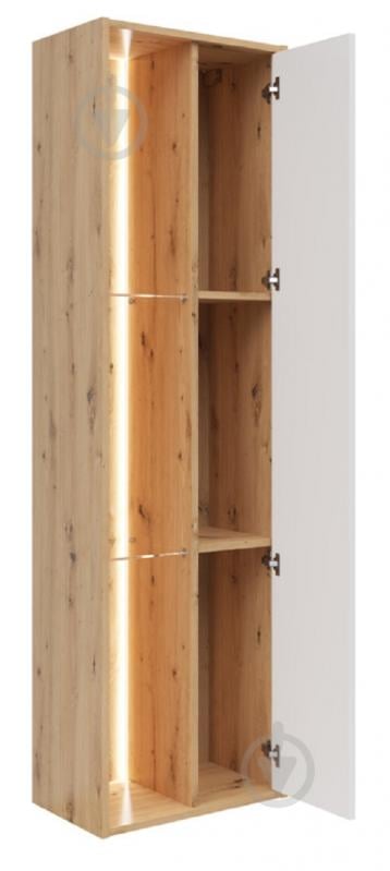 Стелаж BRW GAP 1д 1900х520х370 мм дуб артізан/білий (S572-SFW1D_A-DASN/BI-FMIX70-KPL01) - фото 6 Стелаж BRW GAP 1д 1900х520х370 мм дуб артізан/білий (S572-SFW1D_A-DASN/BI-FMIX70-KPL01) - фото 6