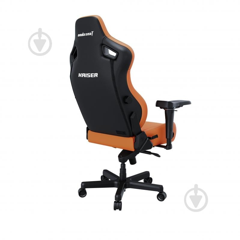 Кресло игровое Anda Seat Kaiser 4 Size XL Orange Premium PVC оранжевый - фото 7