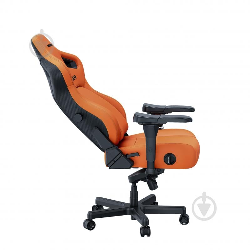 Кресло игровое Anda Seat Kaiser 4 Size XL Orange Premium PVC оранжевый - фото 6