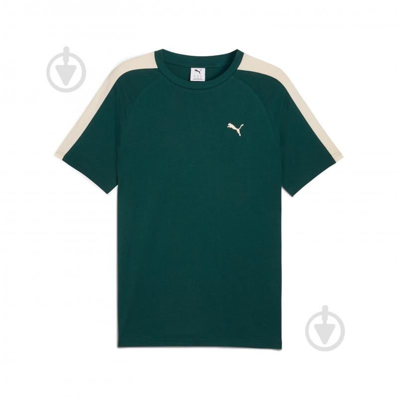 Футболка Puma T7 Tee 62959275 р.XL зеленый - фото 6 Футболка Puma T7 Tee 62959275 р.XL зеленый - фото 6