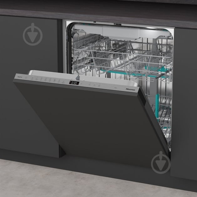 Вбудовувана посудомийна машина Hisense HV673D64 - фото 7 Вбудовувана посудомийна машина Hisense HV673D64 - фото 7