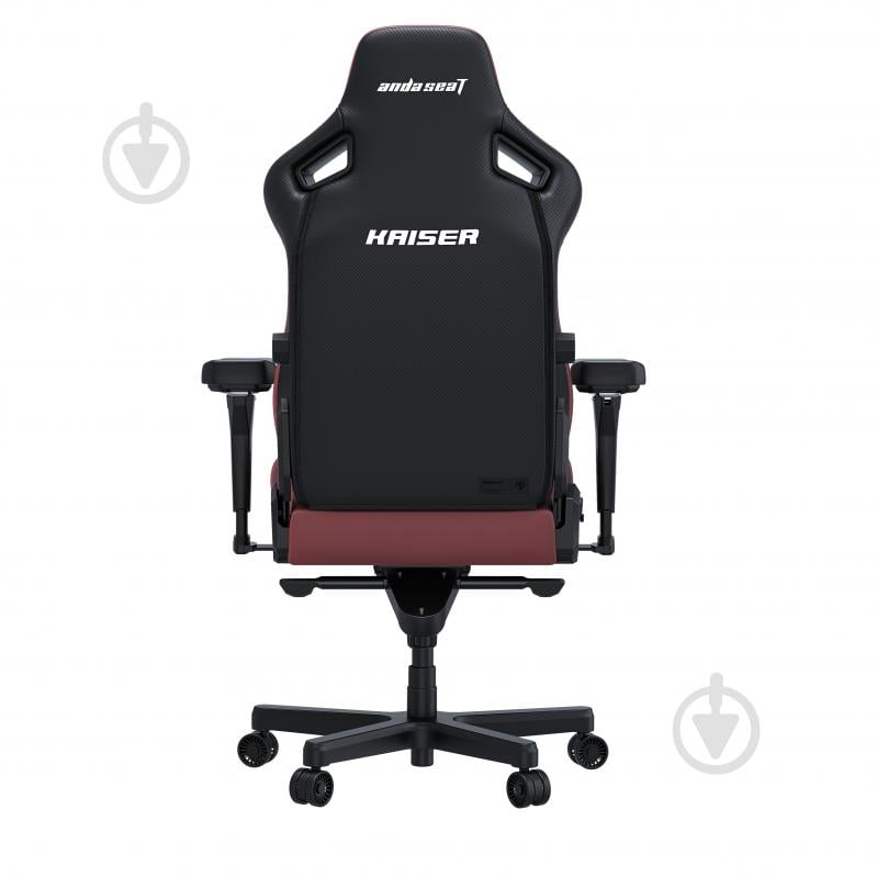 Кресло игровое Anda Seat Kaiser 4 Size XL Maroon Premium PVC темная вишня - фото 4