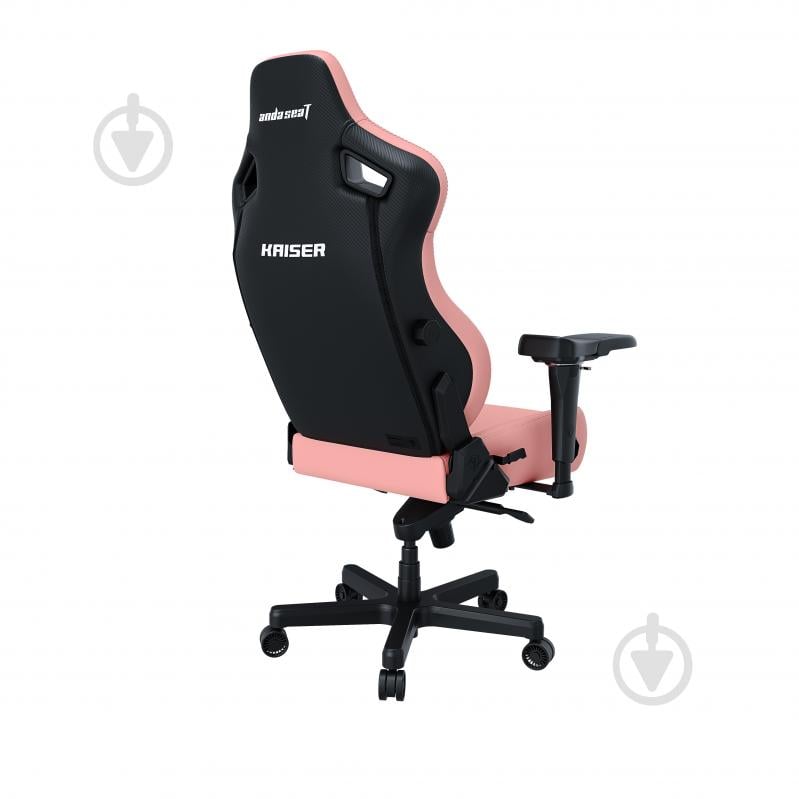 Кресло игровое Anda Seat Kaiser 4 Size XL Pink Premium PVC розовый - фото 7