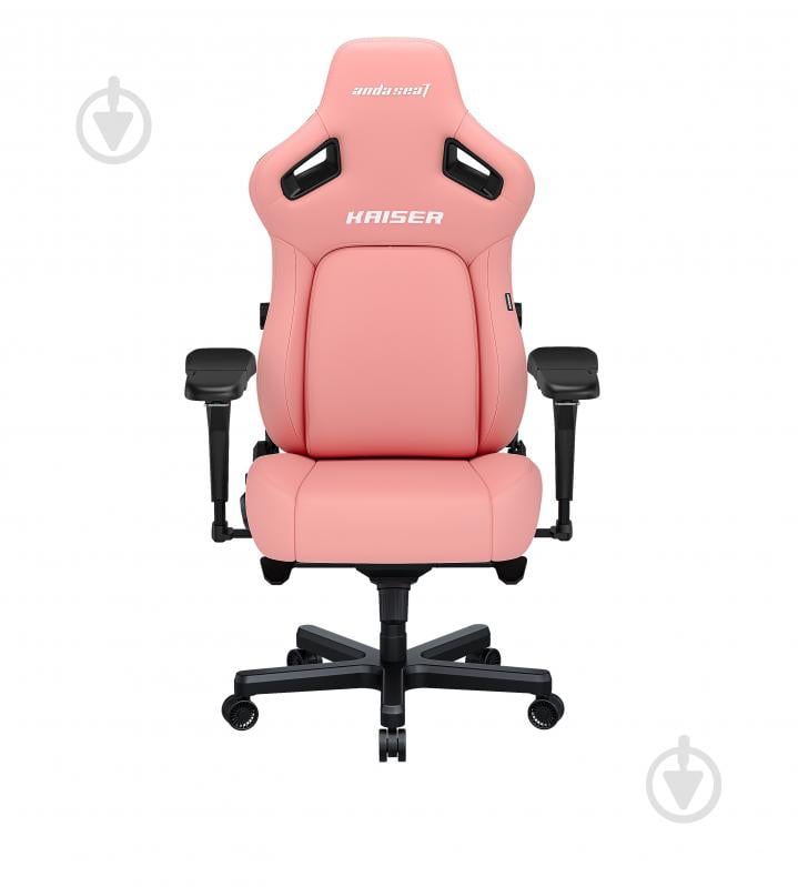 Кресло игровое Anda Seat Kaiser 4 Size XL Pink Premium PVC розовый - фото 3