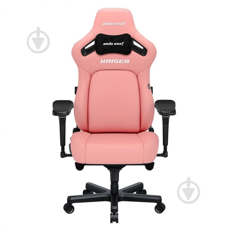 Кресло игровое Anda Seat Kaiser 4 Size XL Pink Premium PVC розовый - фото 1