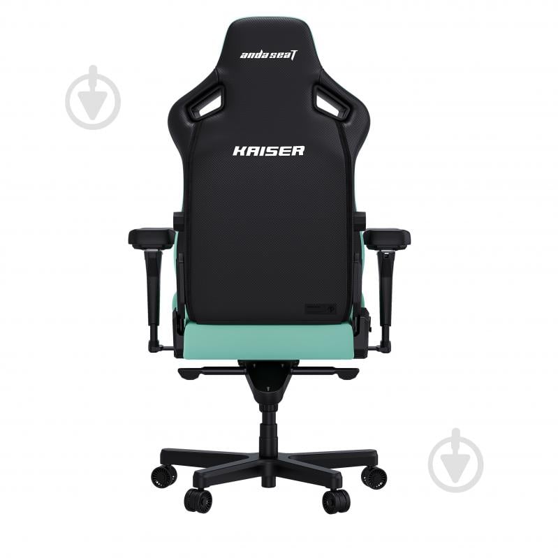 Кресло игровое Anda Seat Kaiser 4 Size XL Green Premium PVC зеленый - фото 4