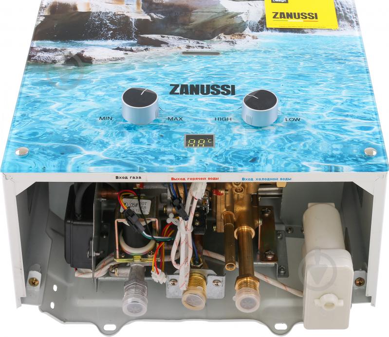 Zanussi gwh 10. Колонка Занусси 10 Фонте. Проточный газовый водонагреватель Zanussi GWH 10 Fonte Glass Trevi. Газовые колонки Zanussi, Oasis. Газовая колонка Afros GWH 20-10.