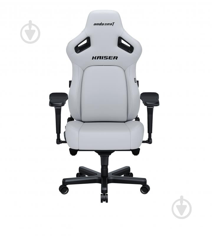 Кресло Anda Seat Kaiser 4 Size XL White Premium PV/C белый - фото 2