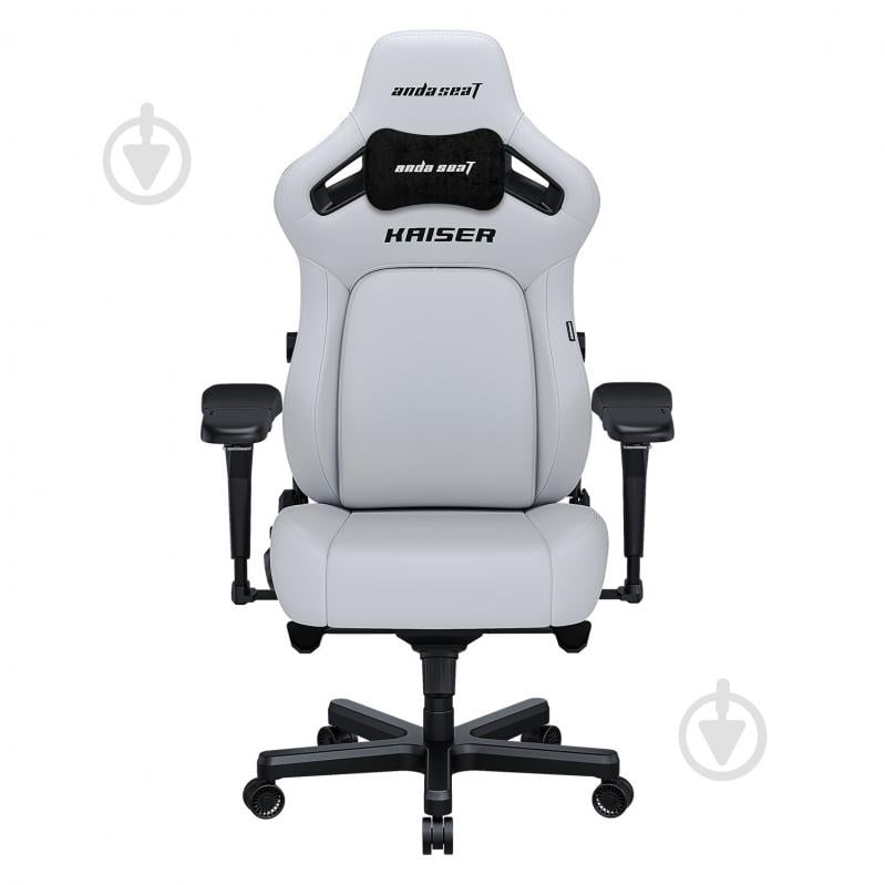 Кресло Anda Seat Kaiser 4 Size XL White Premium PV/C белый - фото 1