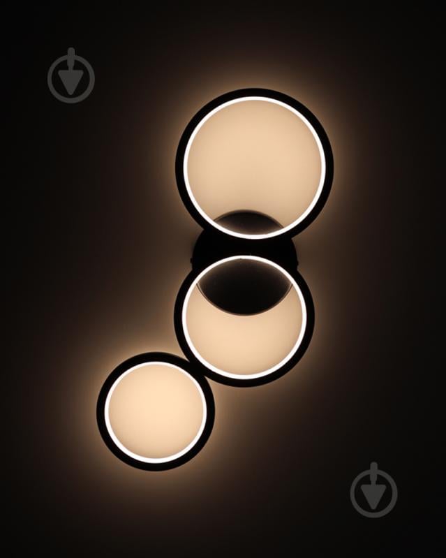 Світильник настінний Goldlux Flamenco LED-модуль чорний 331038 - фото 4