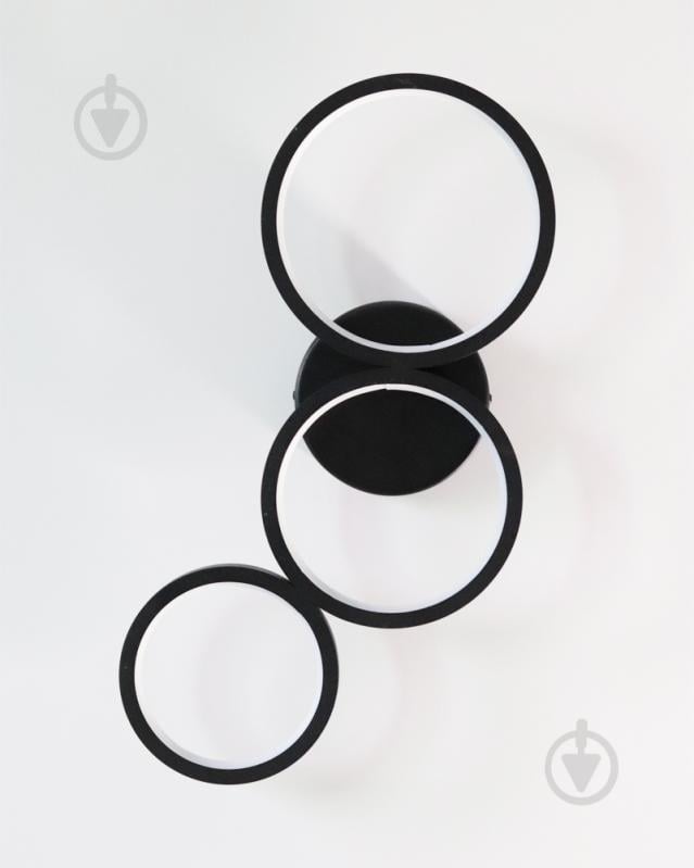 Світильник настінний Goldlux Flamenco LED-модуль чорний 331038 - фото 2