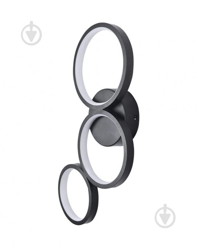 Світильник настінний Goldlux Flamenco LED-модуль чорний 331038 - фото 9