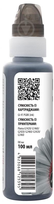 Чорнило Barva Canon GI-41 PGBK спеціальне 100 мл (CGI41-805-1K) чорний - фото 3