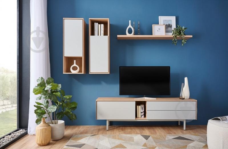 Тумба під ТВ BRW EMA 1B2ш 1800x560x400 мм джексон горіх гікорі/світло-сірий (S593-RTV1B2S-ORJ/JSZ-FMIX70-KPL01) - фото 4 Тумба під ТВ BRW EMA 1B2ш 1800x560x400 мм джексон горіх гікорі/світло-сірий (S593-RTV1B2S-ORJ/JSZ-FMIX70-KPL01) - фото 4