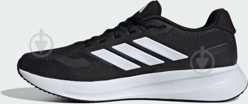 Кросівки чоловічі Adidas Runfalcon 5 Wide IE0552 р.42 чорні - фото 2