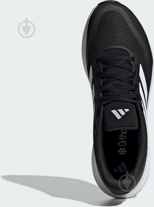 Кросівки чоловічі Adidas Runfalcon 5 Wide IE0552 р.42 чорні - фото 5