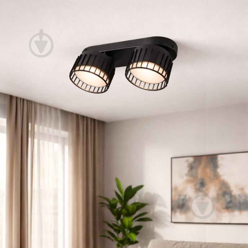 Спот LIGHT SET SP OSOKA 2x12 Вт GX53 черный - фото 2