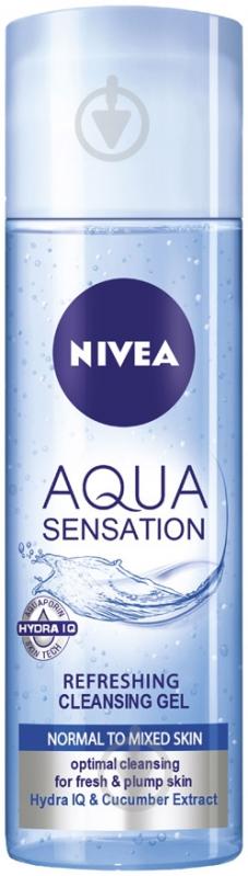 Гель для умывания Nivea Aqua Sensation пробуждающий 200 мл - фото 1