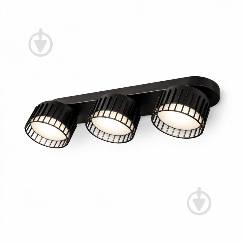 Спот LIGHT SET SP OSOKA 3x12 Вт GX53 черный - фото 1