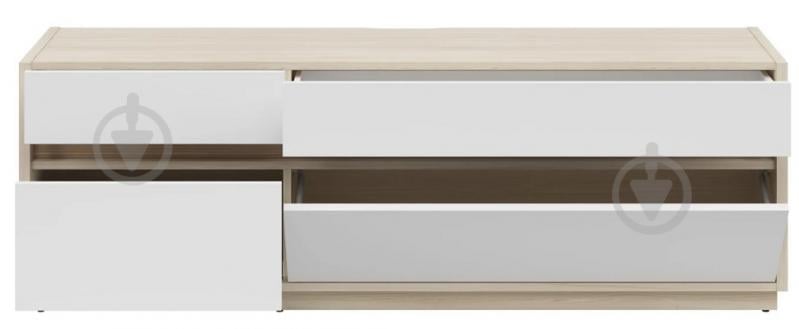 Тумба под ТВ BRW KIM 1K3ш 1720x572x420 мм дуб рива светлый/белый (S645-RTV1K3S-DRJ/BI) - фото 4 Тумба под ТВ BRW KIM 1K3ш 1720x572x420 мм дуб рива светлый/белый (S645-RTV1K3S-DRJ/BI) - фото 4