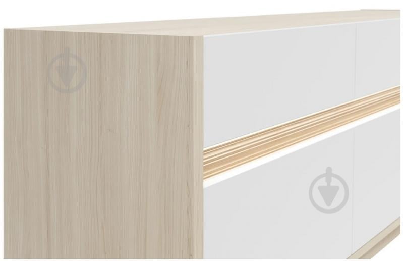 Тумба под ТВ BRW KIM 1K3ш 1720x572x420 мм дуб рива светлый/белый (S645-RTV1K3S-DRJ/BI) - фото 9 Тумба под ТВ BRW KIM 1K3ш 1720x572x420 мм дуб рива светлый/белый (S645-RTV1K3S-DRJ/BI) - фото 9