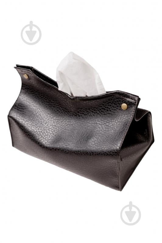 Салфетница Прованс "Сумочка" черная 12х18 см - фото 1 Салфетница Прованс "Сумочка" черная 12х18 см - фото 1