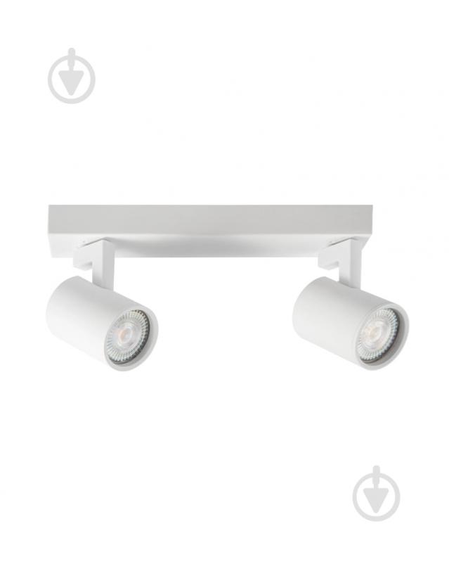 Спот Goldlux Lynx 2x10 Вт GU10 белый 328731 - фото 1