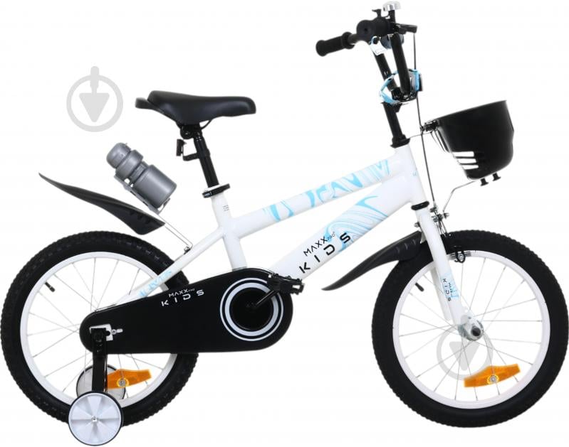 Велосипед дитячий MaxxPro kids 16" біло-чорний KB014 - фото 2
