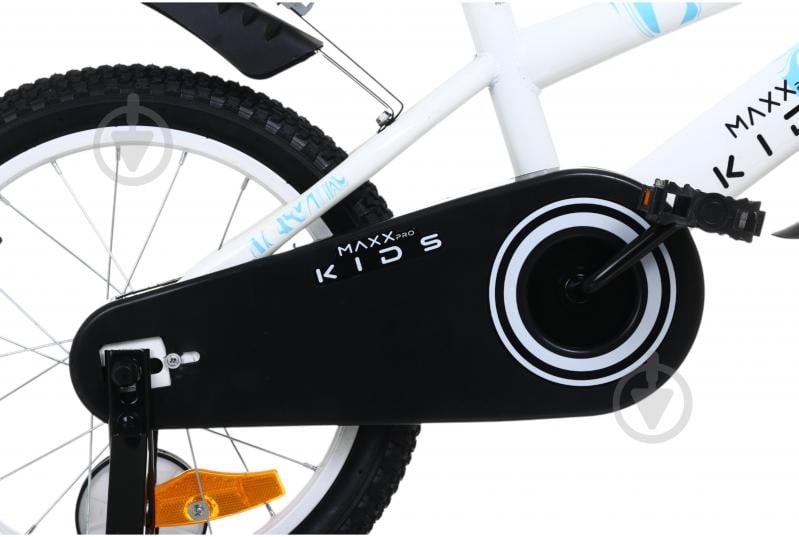 Велосипед дитячий MaxxPro kids 16" біло-чорний KB014 - фото 3