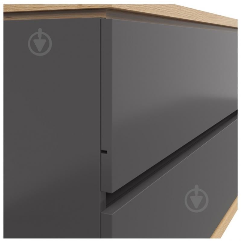 Тумба під ТВ BRW YAMAEL 2д2ш 1840x540x420 мм дуб артізан/графіт (S570-RTV2D2S-GF/DASN) - фото 4 Тумба під ТВ BRW YAMAEL 2д2ш 1840x540x420 мм дуб артізан/графіт (S570-RTV2D2S-GF/DASN) - фото 4